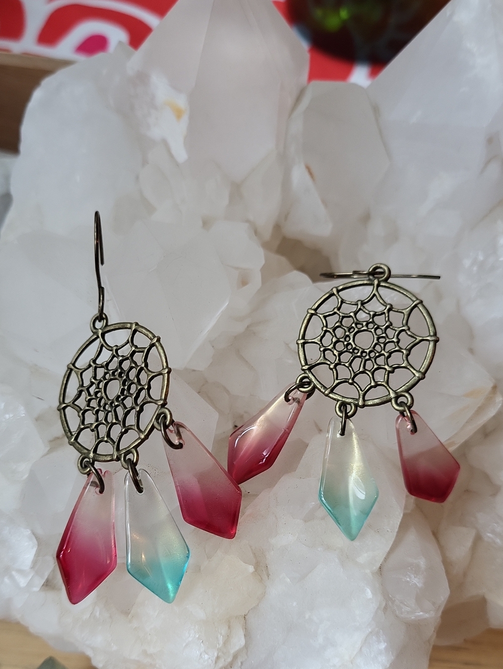 Handmade Dream Catcher Earrings